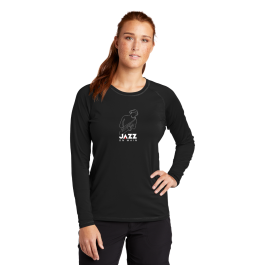 The Sax Player Sport Tek Long Sleeves musician T-shirt. Concert